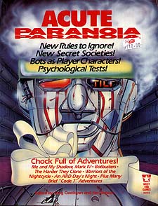 Spirit Games (Est. 1984) - Supplying role playing games (RPG), wargames rules, miniatures and scenery, new and traditional board and card games for the last 20 years sells Acute Paranoia by 