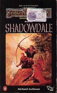 Spirit Games (Est. 1984) - Supplying role playing games (RPG), wargames rules, miniatures and scenery, new and traditional board and card games for the last 20 years sells The Avatar Trilogy Book One: Shadowdale by 
