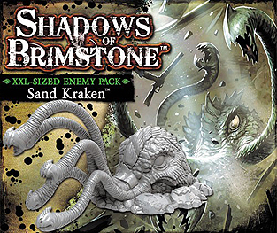 Spirit Games (Est. 1984) - Supplying role playing games (RPG), wargames rules, miniatures and scenery, new and traditional board and card games for the last 20 years sells Shadows of Brimstone: Sand Kraken XXL Enemy Pack
