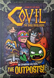 Spirit Games (Est. 1984) - Supplying role playing games (RPG), wargames rules, miniatures and scenery, new and traditional board and card games for the last 20 years sells Covil: The Dark Overlords -The Outposts!