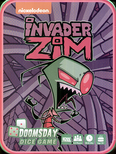 Spirit Games (Est. 1984) - Supplying role playing games (RPG), wargames rules, miniatures and scenery, new and traditional board and card games for the last 20 years sells Invader Zim: Doomsday Dice Game 