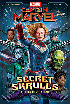 Spirit Games (Est. 1984) - Supplying role playing games (RPG), wargames rules, miniatures and scenery, new and traditional board and card games for the last 20 years sells Captain Marvel: Secret Skrulls