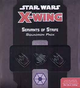 Spirit Games (Est. 1984) - Supplying role playing games (RPG), wargames rules, miniatures and scenery, new and traditional board and card games for the last 20 years sells Star Wars: X-Wing 2nd Edition Servants of Strife Squadron Pack