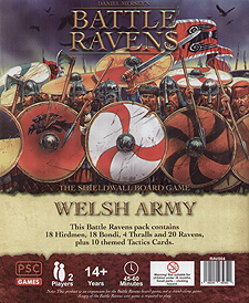 Spirit Games (Est. 1984) - Supplying role playing games (RPG), wargames rules, miniatures and scenery, new and traditional board and card games for the last 20 years sells Battle Ravens: Welsh Army