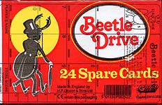 Spirit Games (Est. 1984) - Supplying role playing games (RPG), wargames rules, miniatures and scenery, new and traditional board and card games for the last 20 years sells Beetle Drive: cards