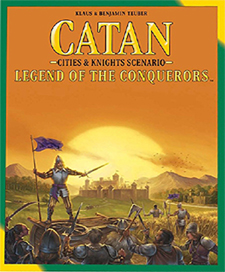 Spirit Games (Est. 1984) - Supplying role playing games (RPG), wargames rules, miniatures and scenery, new and traditional board and card games for the last 20 years sells Catan Expansion Cities and Knights Scenario: Legend of the Conquerors