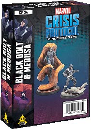 Spirit Games (Est. 1984) - Supplying role playing games (RPG), wargames rules, miniatures and scenery, new and traditional board and card games for the last 20 years sells Marvel: Crisis Protocol Black Bolt and Medusa