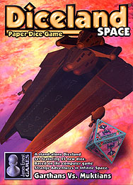 Spirit Games (Est. 1984) - Supplying role playing games (RPG), wargames rules, miniatures and scenery, new and traditional board and card games for the last 20 years sells Diceland Space: Garthans Vs. Muktians by 