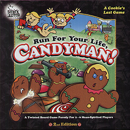 Spirit Games (Est. 1984) - Supplying role playing games (RPG), wargames rules, miniatures and scenery, new and traditional board and card games for the last 20 years sells Run For Your Life, Candyman 2nd Edition by 