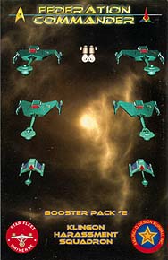 Spirit Games (Est. 1984) - Supplying role playing games (RPG), wargames rules, miniatures and scenery, new and traditional board and card games for the last 20 years sells Federation Commander: Booster Pack 2 Klingon Harrassment Squadron by 