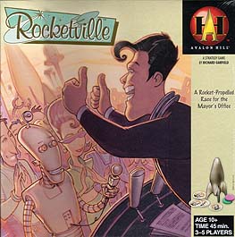 Spirit Games (Est. 1984) - Supplying role playing games (RPG), wargames rules, miniatures and scenery, new and traditional board and card games for the last 20 years sells Rocketville by 