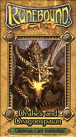 Spirit Games (Est. 1984) - Supplying role playing games (RPG), wargames rules, miniatures and scenery, new and traditional board and card games for the last 20 years sells Runebound 2nd Edition Expansion: Drakes and Dragonspawn by 