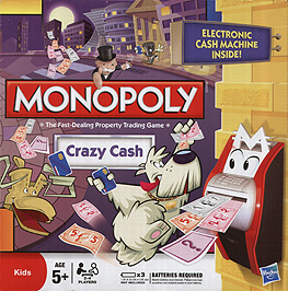 Spirit Games (Est. 1984) - Supplying role playing games (RPG), wargames rules, miniatures and scenery, new and traditional board and card games for the last 20 years sells Monopoly Crazy Cash by 