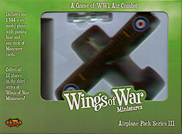 Spirit Games (Est. 1984) - Supplying role playing games (RPG), wargames rules, miniatures and scenery, new and traditional board and card games for the last 20 years sells Wings of War: RAF R.E. 8 (Longton and Carson) WWI Series III by 