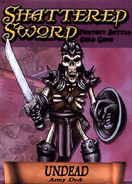Spirit Games (Est. 1984) - Supplying role playing games (RPG), wargames rules, miniatures and scenery, new and traditional board and card games for the last 20 years sells Shattered Sword: Undead Army Deck