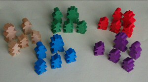 Spirit Games (Est. 1984) - Supplying role playing games (RPG), wargames rules, miniatures and scenery, new and traditional board and card games for the last 20 years sells Agricola Wooden Family Set by 