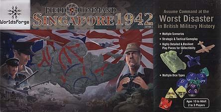 Spirit Games (Est. 1984) - Supplying role playing games (RPG), wargames rules, miniatures and scenery, new and traditional board and card games for the last 20 years sells Field Command: Singapore 1942 by 