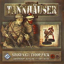 Spirit Games (Est. 1984) - Supplying role playing games (RPG), wargames rules, miniatures and scenery, new and traditional board and card games for the last 20 years sells Tannhauser Expansion: Shogunate Troop Pack by 