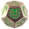 Spirit Games (Est. 1984) - Supplying role playing games (RPG), wargames rules, miniatures and scenery, new and traditional board and card games for the last 20 years sells Cthulhu Dice Game (Nickel) by 