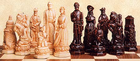 Spirit Games (Est. 1984) - Supplying role playing games (RPG), wargames rules, miniatures and scenery, new and traditional board and card games for the last 20 years sells ACW Figurine Chess pieces. 125mm King