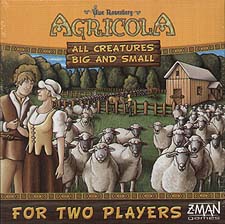 Spirit Games (Est. 1984) - Supplying role playing games (RPG), wargames rules, miniatures and scenery, new and traditional board and card games for the last 20 years sells Agricola: All Creatures Big and Small by 