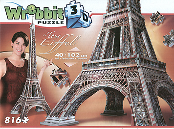 Spirit Games (Est. 1984) - Supplying role playing games (RPG), wargames rules, miniatures and scenery, new and traditional board and card games for the last 20 years sells Jigsaw: 3D Eiffel Tower 816pc