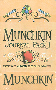 Spirit Games (Est. 1984) - Supplying role playing games (RPG), wargames rules, miniatures and scenery, new and traditional board and card games for the last 20 years sells Munchkin Journal Pack 1
