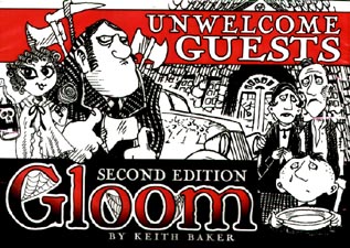 Spirit Games (Est. 1984) - Supplying role playing games (RPG), wargames rules, miniatures and scenery, new and traditional board and card games for the last 20 years sells Gloom 2nd Edition: Unwelcome Guests