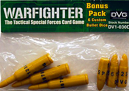 Spirit Games (Est. 1984) - Supplying role playing games (RPG), wargames rules, miniatures and scenery, new and traditional board and card games for the last 20 years sells Warfighter Expansion 4: Bullet Dice