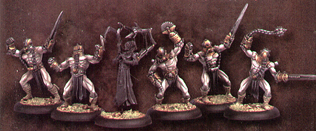 Spirit Games (Est. 1984) - Supplying role playing games (RPG), wargames rules, miniatures and scenery, new and traditional board and card games for the last 20 years sells [PIP42005] Cryx Allies Cephalyx Slaver and Drudges (6) by 