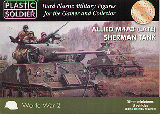 Spirit Games (Est. 1984) - Supplying role playing games (RPG), wargames rules, miniatures and scenery, new and traditional board and card games for the last 20 years sells [WW2V15014] Allied M4A3 (Late) Sherman Tank by 