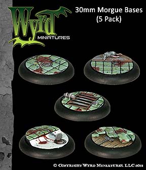 Spirit Games (Est. 1984) - Supplying role playing games (RPG), wargames rules, miniatures and scenery, new and traditional board and card games for the last 20 years sells [WYR0026] Morgue Bases 30mm by 