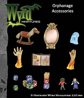 Spirit Games (Est. 1984) - Supplying role playing games (RPG), wargames rules, miniatures and scenery, new and traditional board and card games for the last 20 years sells [WYR0033] Orphanage Base Accessories by 