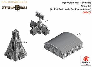 Spirit Games (Est. 1984) - Supplying role playing games (RPG), wargames rules, miniatures and scenery, new and traditional board and card games for the last 20 years sells [DWSC02] 6 Part Airfield Set by 