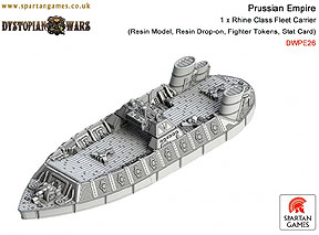 Spirit Games (Est. 1984) - Supplying role playing games (RPG), wargames rules, miniatures and scenery, new and traditional board and card games for the last 20 years sells [DWPE26] Prussian Empire Rhine Class Fleet Carrier by 
