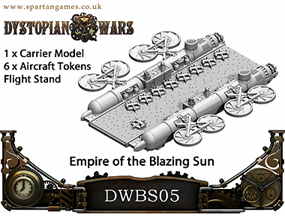 Spirit Games (Est. 1984) - Supplying role playing games (RPG), wargames rules, miniatures and scenery, new and traditional board and card games for the last 20 years sells [DWBS05] Empire of the Blazing Sun Tenkei Class Carrier (1) Sky Fortress by 