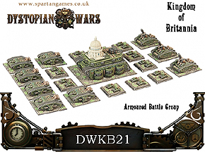 Spirit Games (Est. 1984) - Supplying role playing games (RPG), wargames rules, miniatures and scenery, new and traditional board and card games for the last 20 years sells [DWKB21] Kingdom of Britania Armoured Battle Group by 