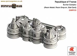 Spirit Games (Est. 1984) - Supplying role playing games (RPG), wargames rules, miniatures and scenery, new and traditional board and card games for the last 20 years sells [DWRF20] Republic of France Bunker Complex by 