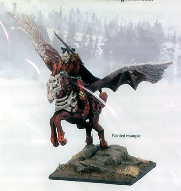 Spirit Games (Est. 1984) - Supplying role playing games (RPG), wargames rules, miniatures and scenery, new and traditional board and card games for the last 20 years sells [MGKWU74-1] Undead Vampire Lord on Pegasus by 