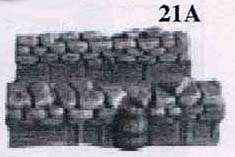 Spirit Games (Est. 1984) - Supplying role playing games (RPG), wargames rules, miniatures and scenery, new and traditional board and card games for the last 20 years sells [21A] Biscuit box and mealie bag barricade 2 per pack 95mm long per piece by 