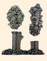 Spirit Games (Est. 1984) - Supplying role playing games (RPG), wargames rules, miniatures and scenery, new and traditional board and card games for the last 20 years sells [PG5219] Gothic Rubble 2 by 