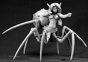 Spirit Games (Est. 1984) - Supplying role playing games (RPG), wargames rules, miniatures and scenery, new and traditional board and card games for the last 20 years sells [03465] Shaerileth, Spider Demoness by 