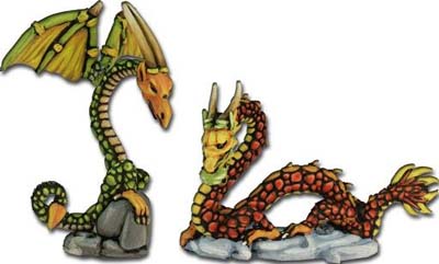 Spirit Games (Est. 1984) - Supplying role playing games (RPG), wargames rules, miniatures and scenery, new and traditional board and card games for the last 20 years sells [DM17] Familiar Dragons (2) by 