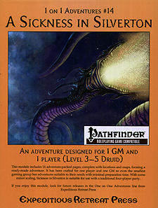 Spirit Games (Est. 1984) - Supplying role playing games (RPG), wargames rules, miniatures and scenery, new and traditional board and card games for the last 20 years sells 1 on 1 Adventures #14: A Sickness in Silverton by 