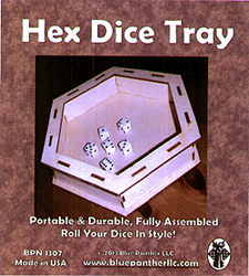 Spirit Games (Est. 1984) - Supplying role playing games (RPG), wargames rules, miniatures and scenery, new and traditional board and card games for the last 20 years sells Hex Dice Tray