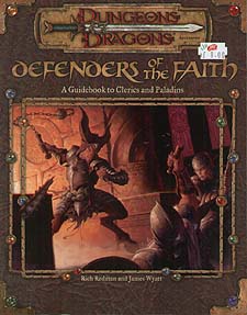 Spirit Games (Est. 1984) - Supplying role playing games (RPG), wargames rules, miniatures and scenery, new and traditional board and card games for the last 20 years sells Defenders of the Faith: A Guidebook to Clerics and Paladins