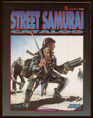 Spirit Games (Est. 1984) - Supplying role playing games (RPG), wargames rules, miniatures and scenery, new and traditional board and card games for the last 20 years sells Street Samurai Catalog