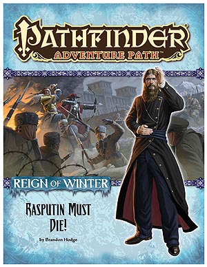 Spirit Games (Est. 1984) - Supplying role playing games (RPG), wargames rules, miniatures and scenery, new and traditional board and card games for the last 20 years sells Pathfinder Adventure Path: Reign of Winter - Rasputin Must Die! Softback
