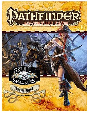 Spirit Games (Est. 1984) - Supplying role playing games (RPG), wargames rules, miniatures and scenery, new and traditional board and card games for the last 20 years sells Pathfinder Adventure Path: Skull and Shackles - Tempest Rising Softback