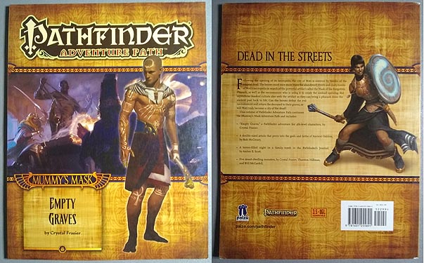 Spirit Games (Est. 1984) - Supplying role playing games (RPG), wargames rules, miniatures and scenery, new and traditional board and card games for the last 20 years sells Pathfinder Adventure Path: Mummy